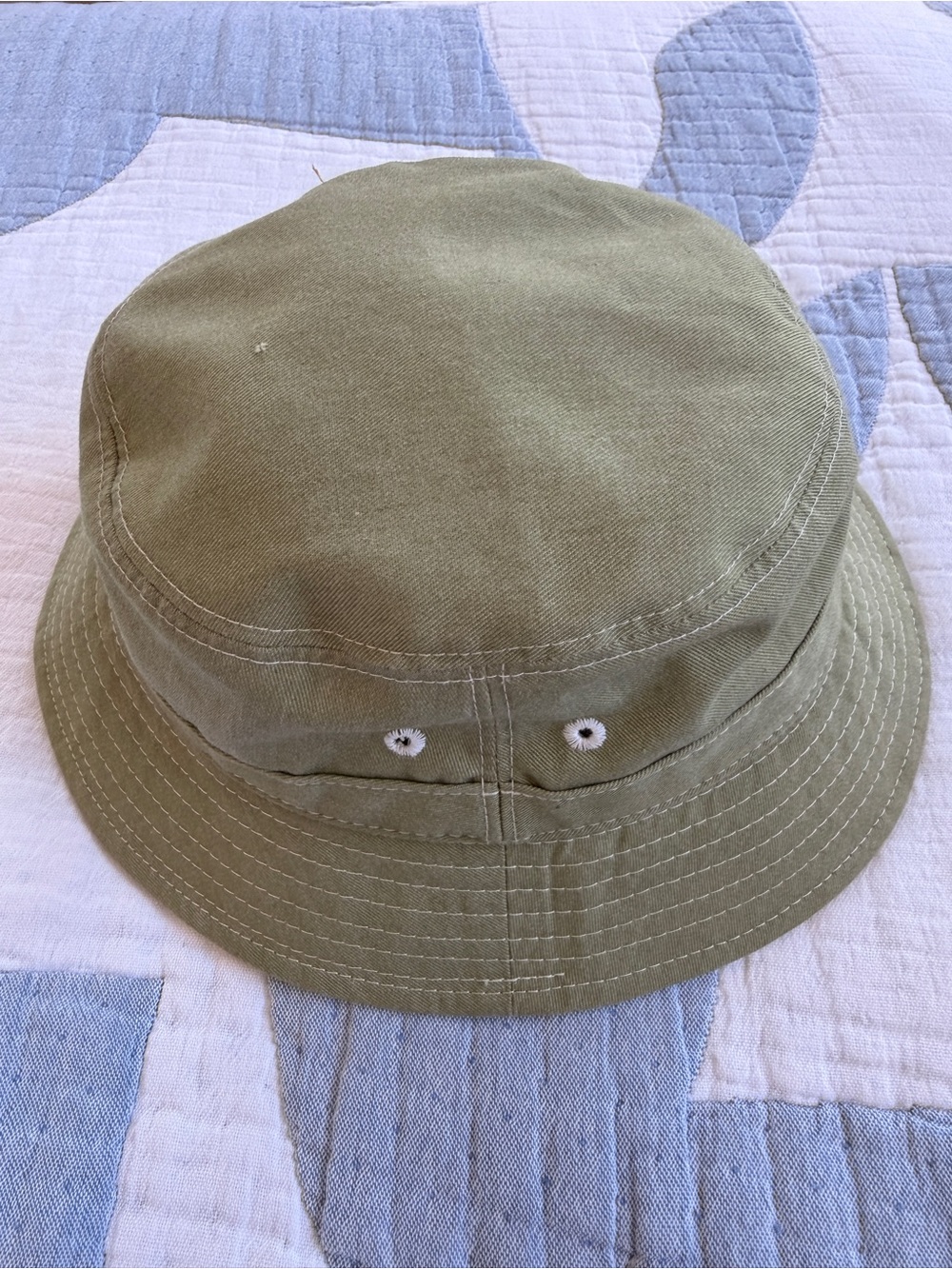 Corridor Olive Green Cotton Bucket Hat